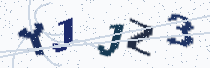 Security image showing five characters