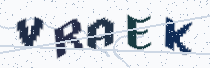 Security image showing five characters
